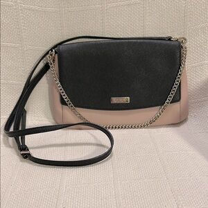 KATE SPADE NEW YORK Black and Pink Crossbody Bag